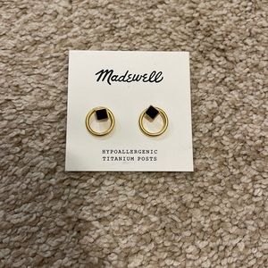 NWT Madewell Gold Earrings